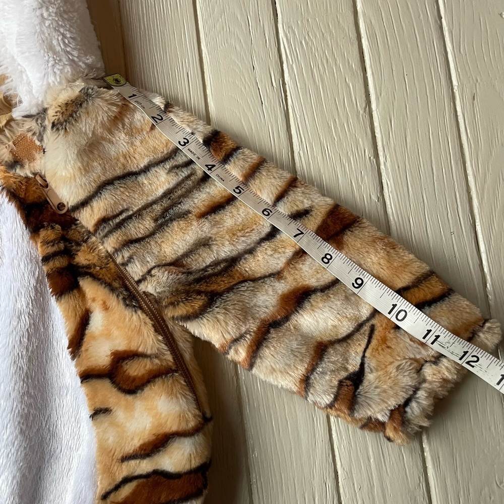 Baby Boys Girls Plush Tiger Jumpsuit Costume - Warm Size 18 24 months - Picture 7 of 15